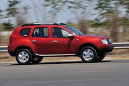Excellent ride comfort is a Duster highlight. 