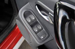 Unlike the Logan, the Duster's power window switches are located on the doors.