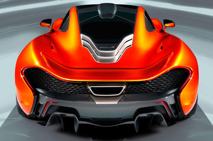 New McLaren P1 supercar photos