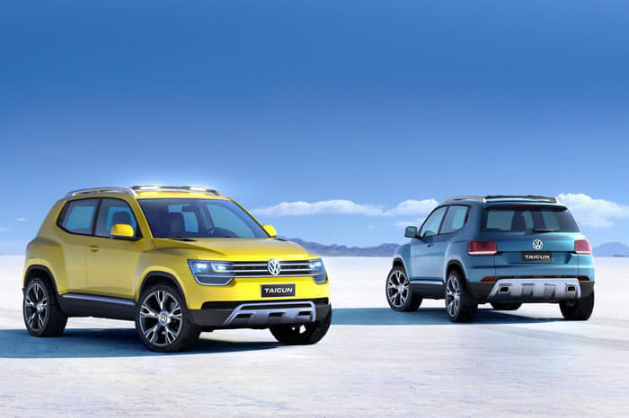 Volkswagen Taigun compact SUV concept photo gallery