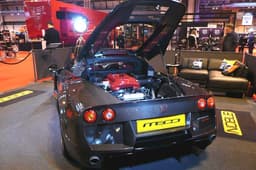 Noble showed off its M600 Carbon Sport in full production guise