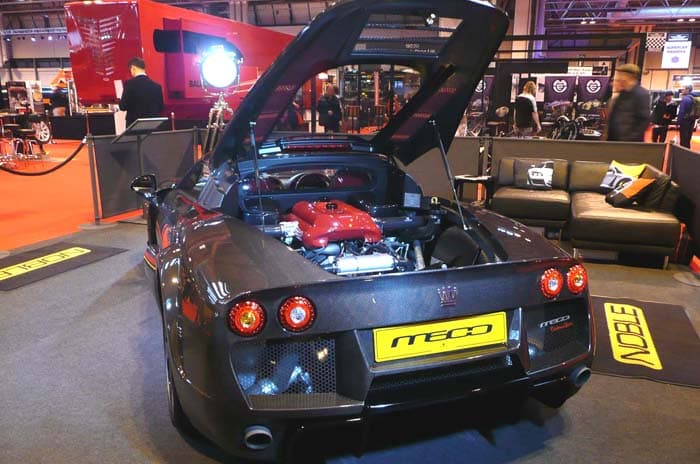 Noble showed off its M600 Carbon Sport in full production guise