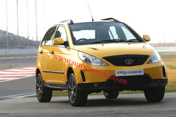 The Vista Xtreme concept is conceived in the same vein as the Skoda Fabia Scout and the upcoming VW CrossPolo. 