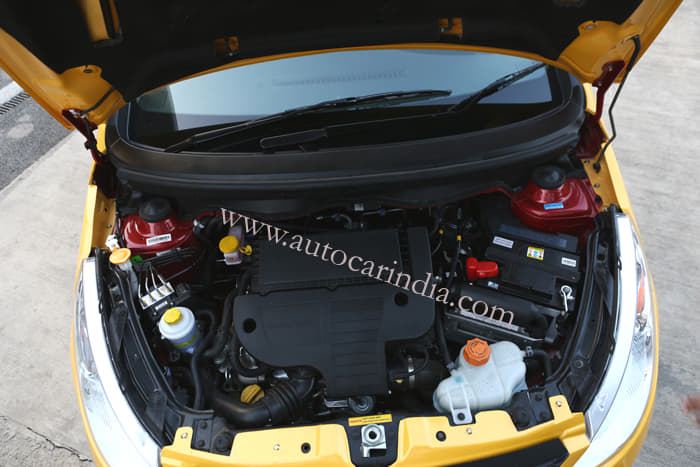 The Vista D90’s 89bhp, 1.3-litre Quadrajet engine has been modified to produce 104bhp. 
