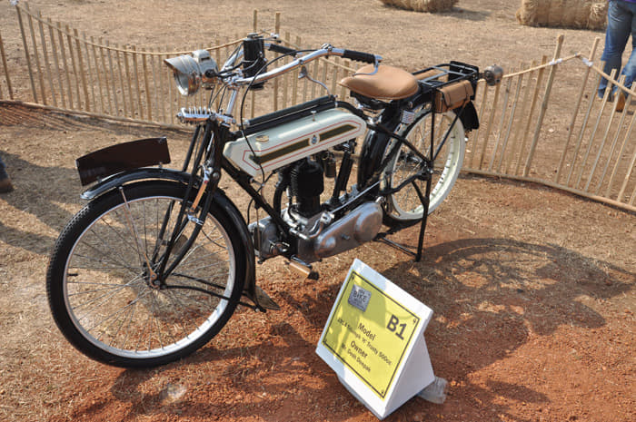 The vintage bikes section saw some yesteryear beauties make an appearance. 