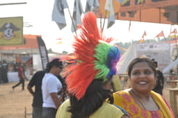 Not all bikers are about metal, leather and black.