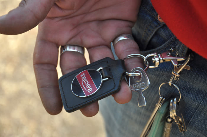 The variety of bikes that turned up was amazing.