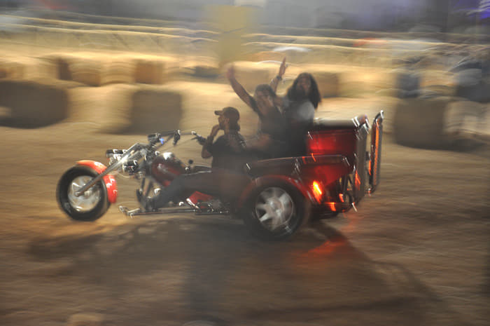 This bike is a Trike is built around a VW Beetle engine.