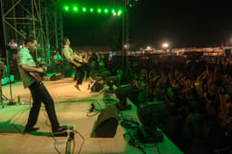 And the bands kept playing...