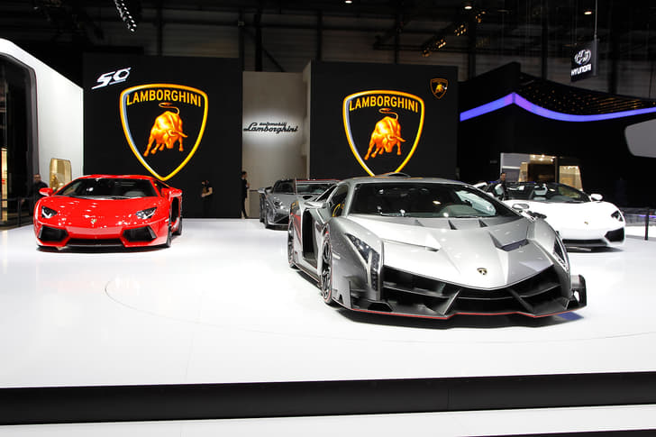 Only three of the €3.12m Lamborghini Venenos will be made; all are sold