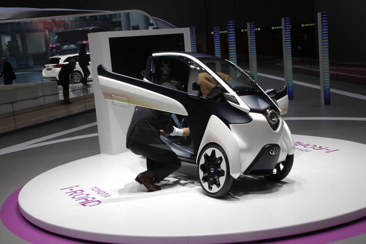 Toyota i-Road aimed at commuters and has a 30-mile range
Image 42 of 89