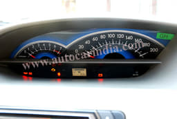 The speedometer console is also new and has a blue backlight now. 
