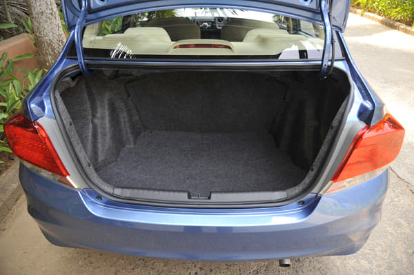 400-litre boot pretty-huge for this car of this size. 