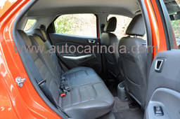 Rear seats very comfy. Have adjustable rake, generous squab and decent legroom but overall cabin space not generous by SUV standards 