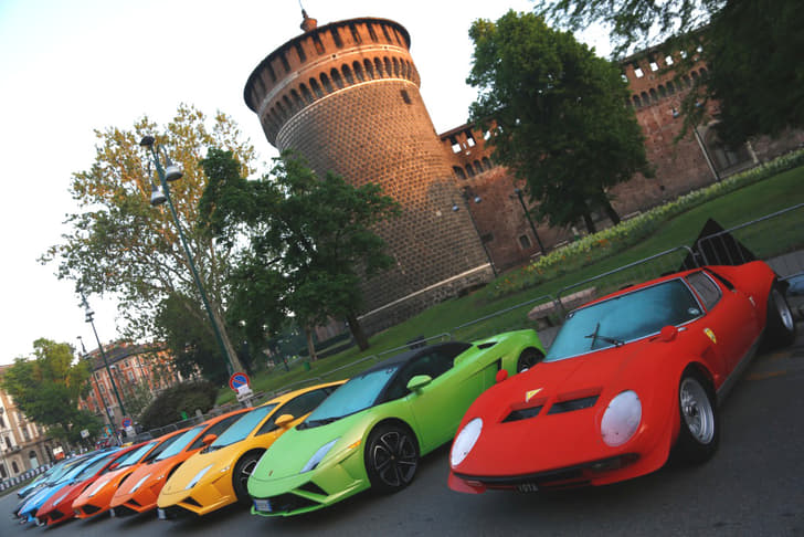 Lamborghini 50th Anniversary Grand Tour