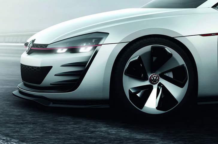 Volkswagen Golf Design Vision GTI concept 