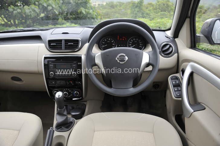 The cabin has been tweaked and there are more beige plastics.