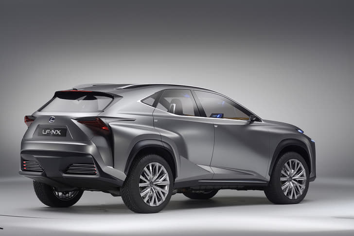 New Lexus LF-NX SUV concept photo gallery
