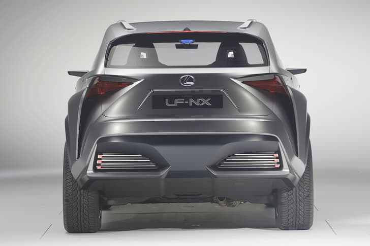 New Lexus LF-NX SUV concept photo gallery