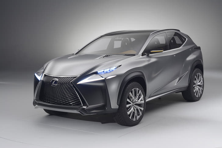 New Lexus LF-NX SUV concept photo gallery
