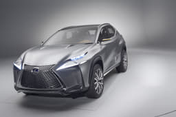 New Lexus LF-NX SUV concept photo gallery