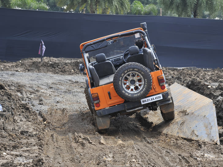 Mahindra Adventure off-road track at Autocar Performance Show
