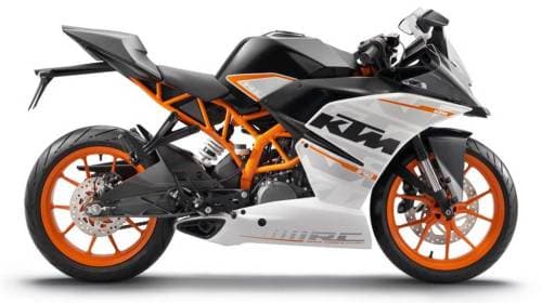 New KTM RC390 photo gallery