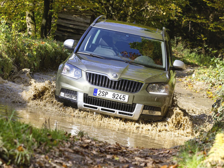 Skoda Yeti facelift photo gallery