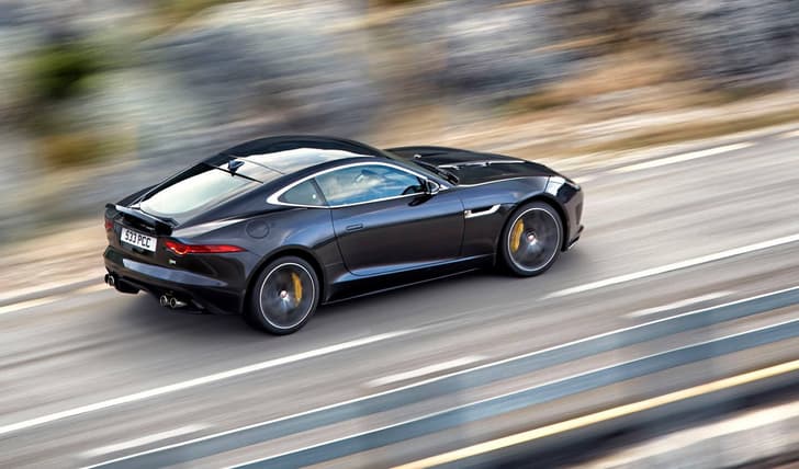 New Jaguar F-Type Coupe photo gallery