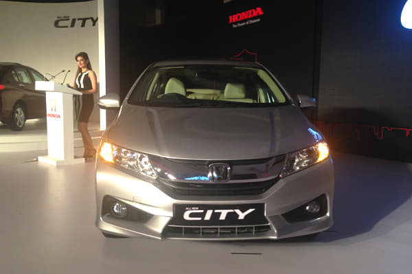 New Honda City front view