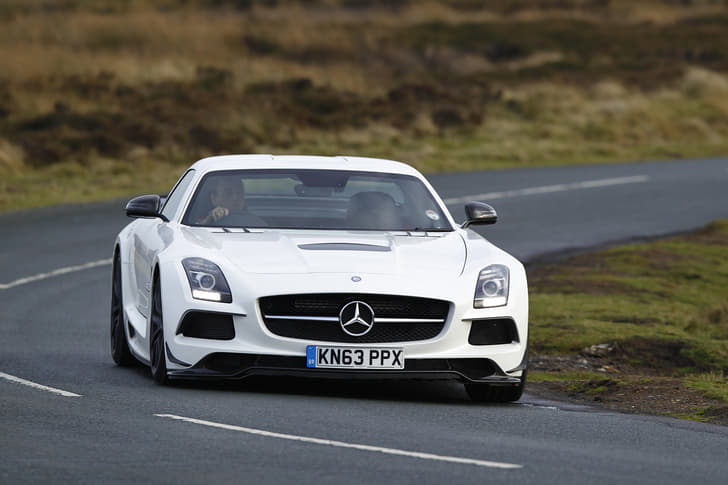 Mercedes SLS AMG Black series photo gallery