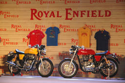 Royal Enfield Continental GT yellow shade photo gallery