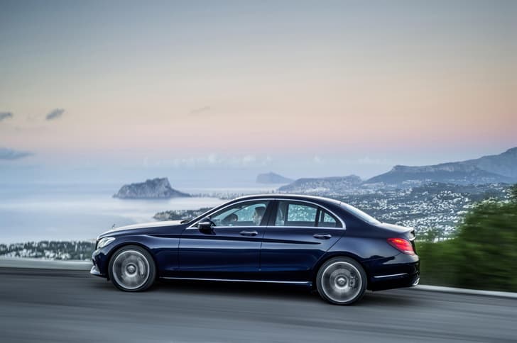 New Mercedes C-class sedan official photo gallery