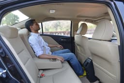 Rear legroom up by 60mm and knee-room up by 70mm.