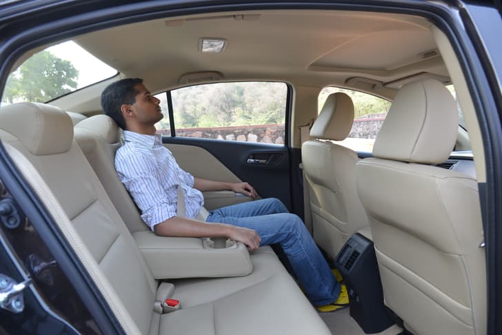 Rear legroom up by 60mm and knee-room up by 70mm.