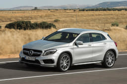 New Mercedes GLA 45 AMG SUV photo gallery