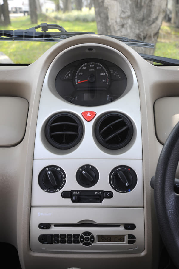 The Nano Twist XT gets silver finish on the centre console. 