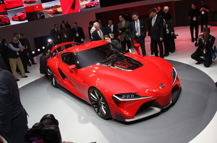 Toyota FT-1 concept has been unveiled at Detroit.