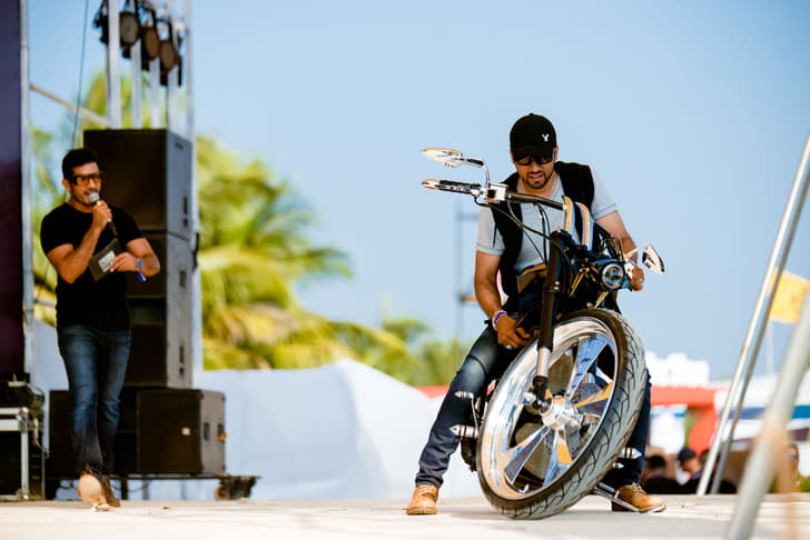 There were plenty of awesome custom bikes to see. Photo credit: Mehdi 