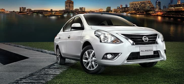 The Nissan Sunny (Almera for Thailand) has received a mid-cycle styling update. 