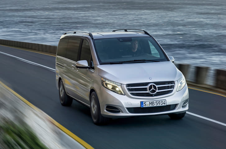 New Mercedes V-Class MPV photo gallery