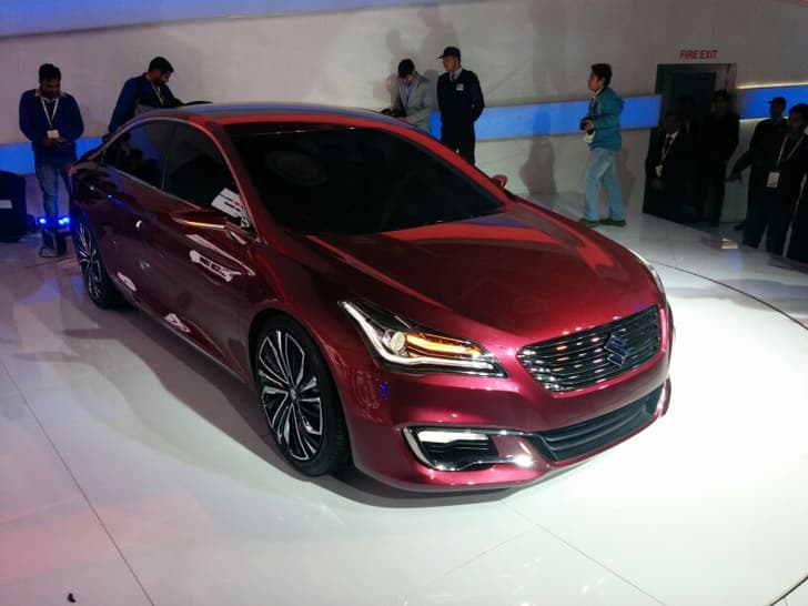 Maruti has unveiled the Ciaz Concept at Auto Expo 2014