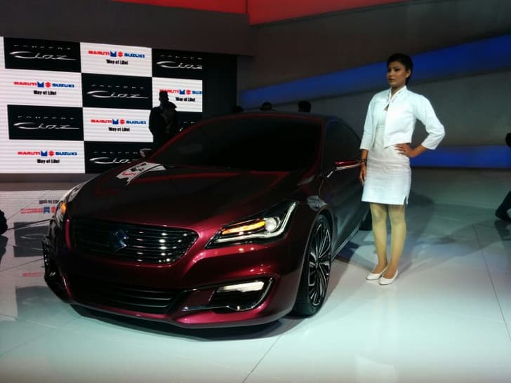 The Suzuki Ciaz previews a future large sedan, which will be sold in countries like China and eventually India
