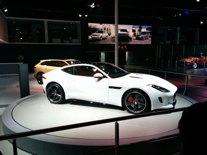 The F-type Coupe is considerably stiffer than the convertible, so its dynamics are better