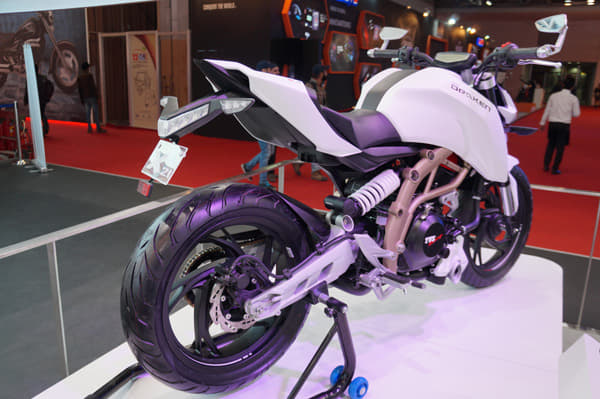 Auto Expo 2014: TVS Draken X21 concept photo gallery