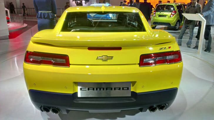 Auto Expo 2014: Chevrolet Camaro photo gallery