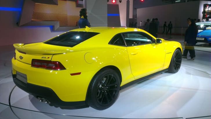 Auto Expo 2014: Chevrolet Camaro photo gallery