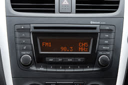 The upper variants of Celerio get a 2-DIN stereo. 