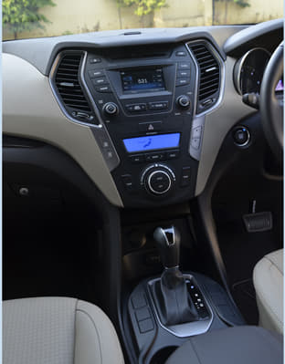 The dashboard is well made but the touchscreen is a tad small.