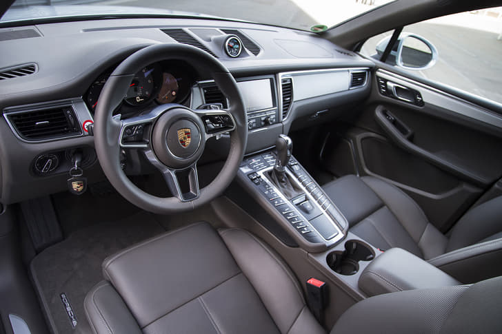 The emphasis with the Macan, inside as well as out, is all about delivering as sporting a driving experience as possible.